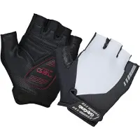 Gripgrab - ProGel Padded Korte Vinger Zomer Fietshandschoenen Wielrenhandschoenen met Padding - Wit - Unisex - Maat XL