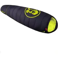 TROLLKIDS - Kid's Fjell Dreamer II Extendable - Kinderslaapzak 160-190 x 68 x 45 cm - Body Length: 130-170 cm, blauw