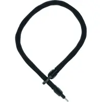 ABUS Fietsslot Insteekketting - Adaptor Chain IvyTex 6KS - - zwart - 100 cm - geschikt voor elektrische fietsen - stadsfietsen