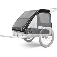 Thule - Fietskarren - Courier Dog Trailer Kit voor Unisex - Zwart