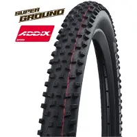 Schwalbe Rocket Ron HS438, 27,5 inch, mountainbikeband, klaar voor tubeless gebruik, vouwbare bandrand, geschikt voor off-road gebruik, zwart
