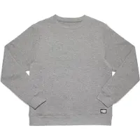 Chrome Issued Fleece Crew Long Sleeve Top Black