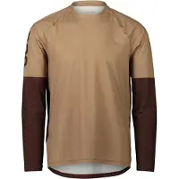 POC Essential MTB Jasper Brown Long Sleeve Jersey || Maat: M