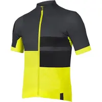 Endura FS260 Print Short Sleeve Jersey Geel / Zwart