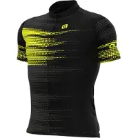 ALÉ Turbo Short Sleeve Jersey Zwart || Maat: M