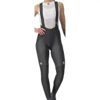 Castelli Sorpasso Ros Dames Bib Tight Zwart || Maat: M