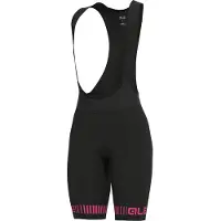 ALÉ Srada dameskoersbroek zwart/fluo roze XS || Maat: M