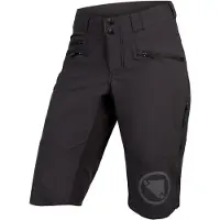 Endura SingleTrack II Black Women's Shorts || Maat: S