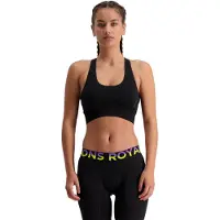 Mons Royale - Women's Stratos Merino Shift Sports Bra - Sportbeha XS, zwart