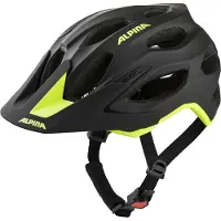 Alpina CARAPAX 2.0, zwart-neon geel, mat, maat 57-62