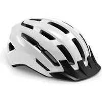 MET-Helmets Downtown MIPS Fietshelm - E-bike & Stadsfiets – maat M/L (58-61cm) - White | Gloss (wit)
