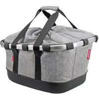 Klickfix Bikebasket GT pour Racktime Snap It Twist Silver