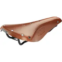 Brooks B17 Zadel - Leer, 175 mm breed, comfortabel en duurzaam