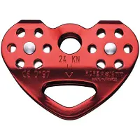 Petzl - Tandem - Katrol One Size, rood