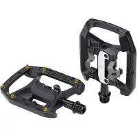 BBB Paar DualChoice Trail Semi-Automatische Pedalen Mat Zwart