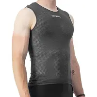 Castelli Pro Mesh 2.0 Mouwloze Basislaag Zwart, Maat M