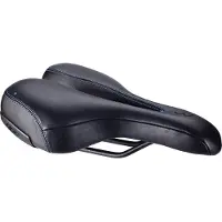 BBB SportPlus Active Leer Ergonomisch Geheugenzadel Zwart