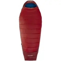 Nordisk Puk +4 Egg Slaapzak M, rood/blauw 2023 Synthetische Slaapzakken