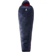 Deuter Slaapzak Dreamlite Large Zip Left Navy Cranberry