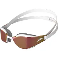 Speedo Zwembril Fastskin Hyper Elite Mirror Rose Goud / Wit