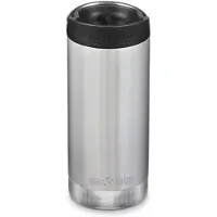 Klean Kanteen Thermosfles - TKWide - 355 ml (12oz) - met koffiedop - brushed