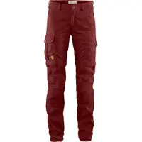 Fjällräven - Women's Karla Pro Zip-Off Trousers - Afritsbroek 40 - Raw Length, rood