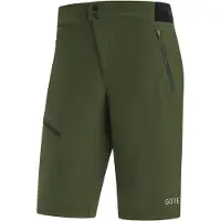 Gore C5 Shorts Dames, olijf S 2023 Baggy fietsbroeken