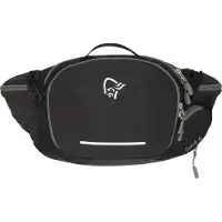 Norrøna - Fjørå Econyl195 Hip Pack 6 - Heuptas zwart