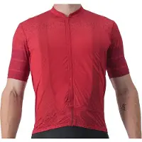 Castelli Unlimited Terra Short Sleeve Jersey Red || Maat: L