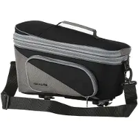 Racktime Talis Plus 2.0 Rack Top Bag 8L+7L - black/grey