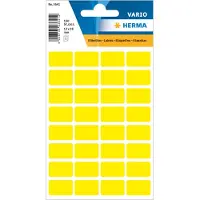 Herma Multipurpose-etiketten, 12 x 18 mm, geel, permanent hechtend, om met de hand te - 20 stuks