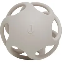 Jollein - Bijtring Bal Siliconen Ø 9,5cm - Bijtringen Baby - Nougat