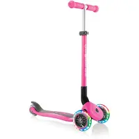 Globber Primo Foldable Lights Scooter Roze Kinderen