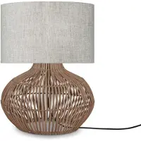 Good&Mojo LED Tafellamp Kalahari | 1X E27 Max 40W | Natural/Linen Light