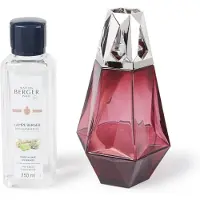 Maison Berger Lampe Berger Giftset Prisme Grenat