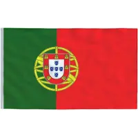 vidaXL Vlag Portugal 90x150 cm