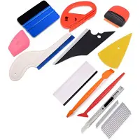 FLOKOO Car Wrap Folie Set - 11 delig - Auto Gereedschapset