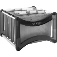Westcott hangmappenrek - 38x26x32.3cm - geschikt voor DIN A4 - exclusief hangmappen - AC-E733328
