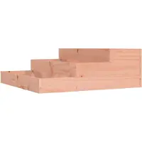vidaXL Plantenbak 78x78x27 cm massief douglashout