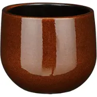 Mica Decorations Bloempot Pablo Bruin D 16 H 14 Cm