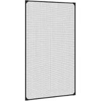 vidaXL Insectenhor voor ramen magnetisch 80x140 cm antracietkleurig