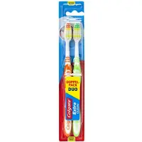 Colgate 12x Tandenborstel Extra Clean Medium 2 Stuks
