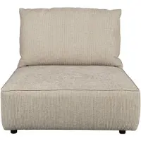 Zuiver Hunter Bank 1,5 Zits met Rug Element - Sand
