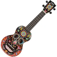 Mahalo Ukuleles Soprano Art Soprano Mexican Crane