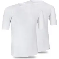 Gripgrab - Ultralight Mesh 2PACK Korte Mouw Base Layer Zomer Fiets Ondershirt Polygiene Zweethemd - Wit - Heren - Maat XXL