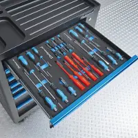 Datona Plattekop schroevendraaierset 6-delig in Plus softmodule