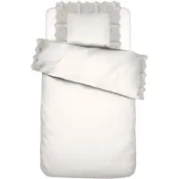 Essenza Dekbedovertrek Maen White Katoen-140 x 200 / 220 cm | 1-Persoons
