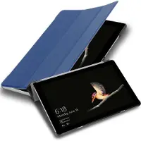 Cadorabo Tablet boekomslag (Microsoft Surface Go), Tablethoes, Blauw
