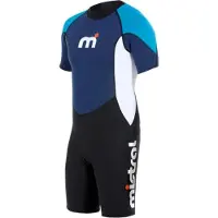 Mistral Zephyr 2 Mm Shorty Met Korte Mouwen En Rits Op De Rug