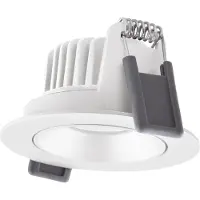 Ledvance LED inbouwspots LB25 SP ADJ P, 8W, met driver, dimbaar, IP20, wit